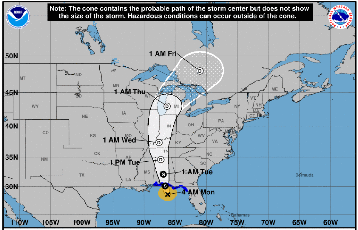 Tropical Storm Alberto To Make Landfall Today