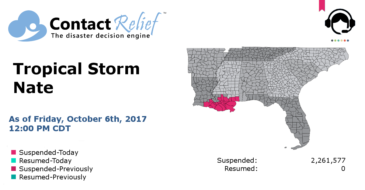 Tropical Storm Nate Expected to Reach Hurricane Strength By Sunday