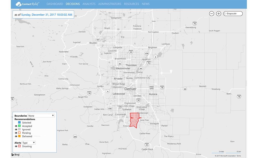 Shelter-In-Place Warning Lifted Outside of Denver, Colorado