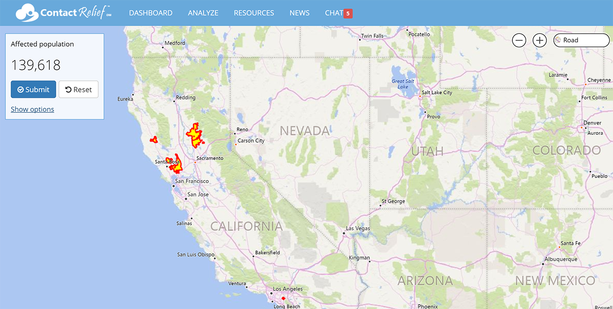 California Wildfires Burn More Than 1,500 Structures