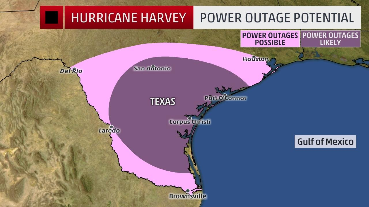 ContactRelief Tweeting Outage Reports As Harvey Becomes a Cat-4 Hurricane