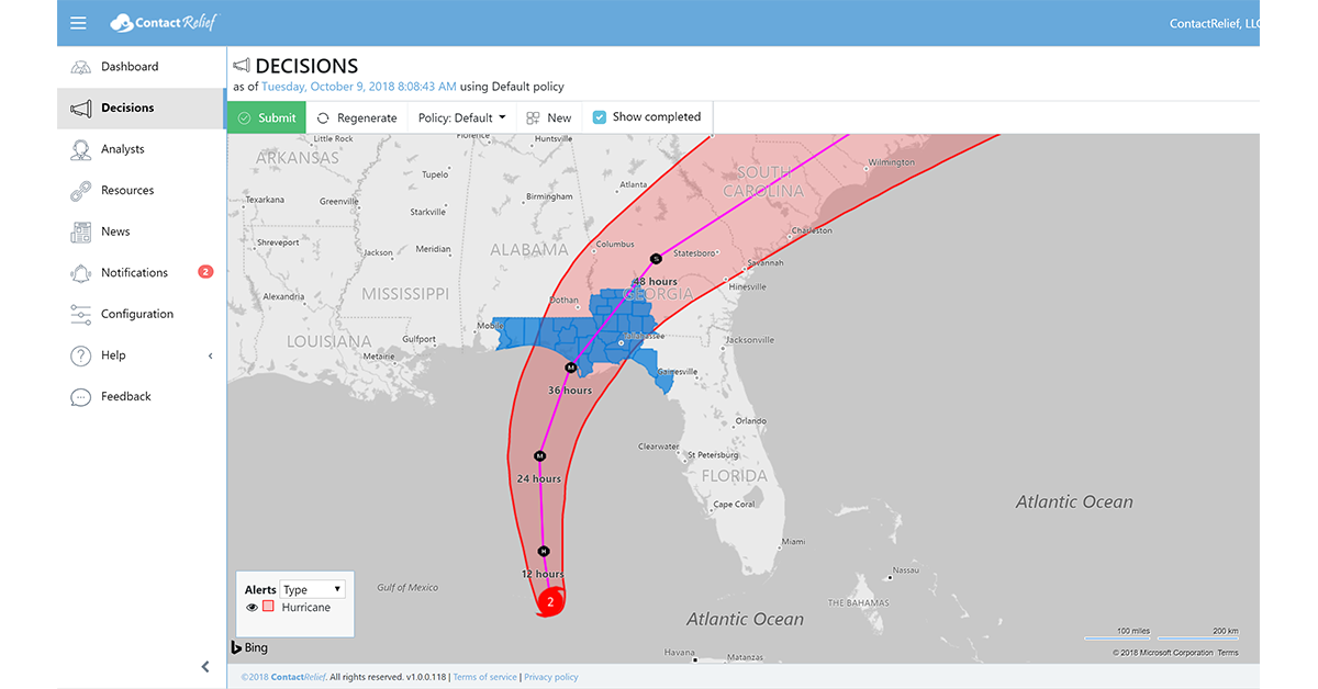 Hurricane Michael Aiming at the Florida Panhandle