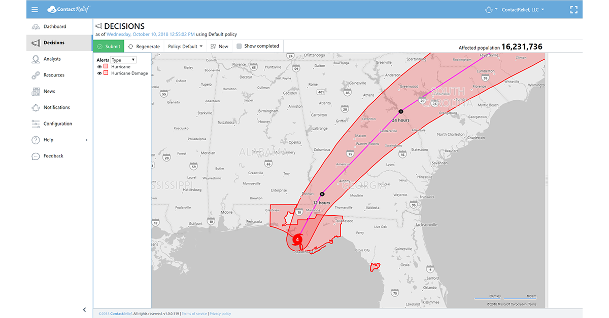 Hurricane Michael Makes Landfall As Category 4 Hurricane