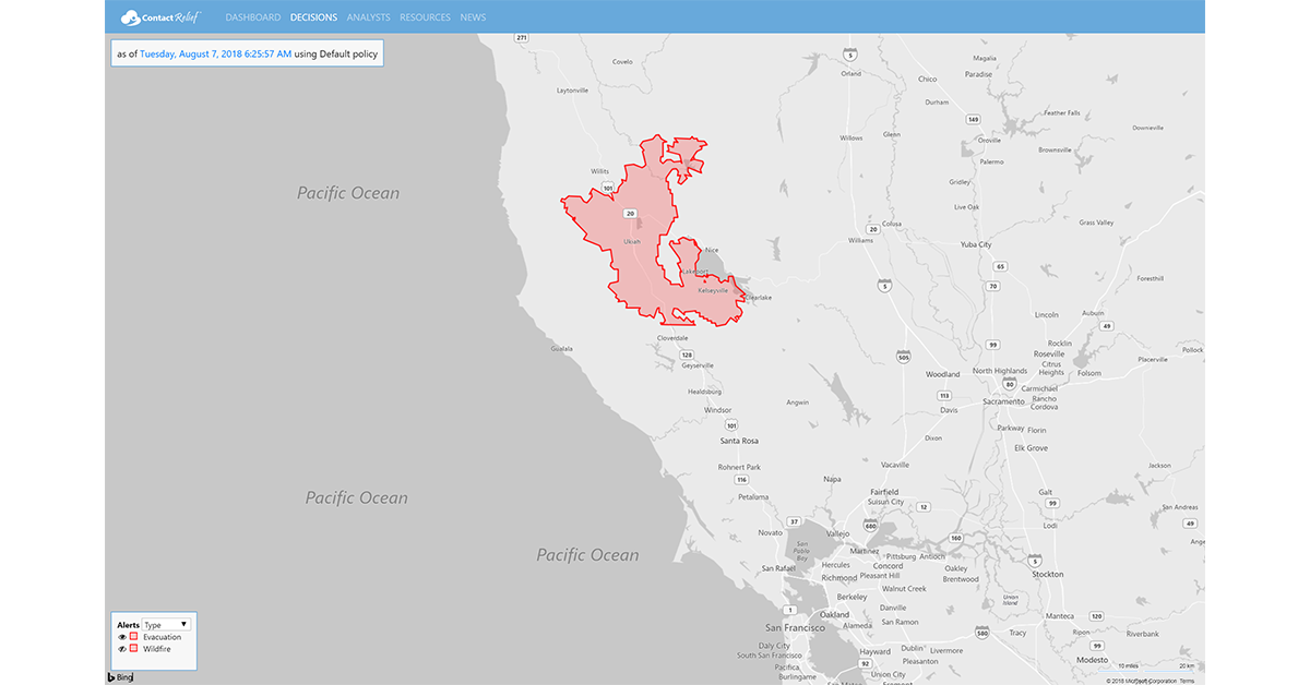 Menocino Complex Wildfire Largest in California History