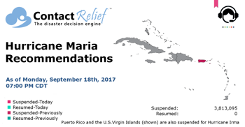 ContactRelief Hurricane Maria Recommendations for Contact Centers