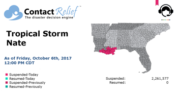 Tropical Storm Nate Expected to Reach Hurricane Strength By Sunday