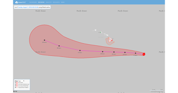 Hurricane Hector to Pass South Of Hawaii