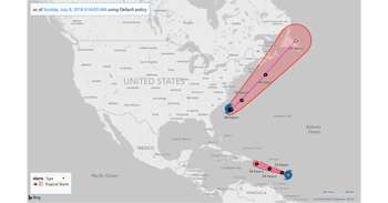 New Tropical Storm Forms as Beryl Heads Towards Puerto Rico