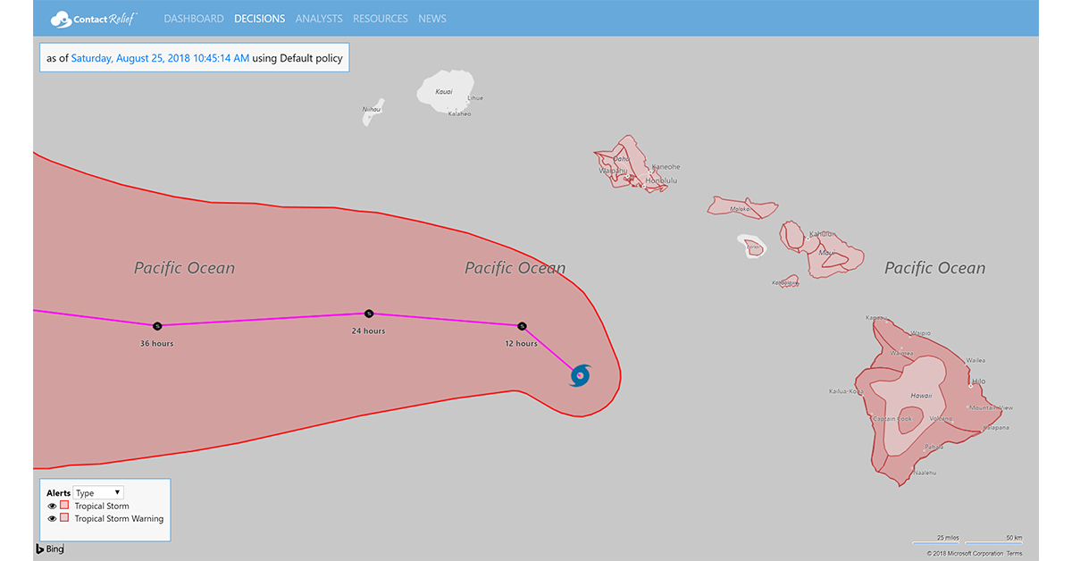 Hurricane Lane Now a Tropical Storm