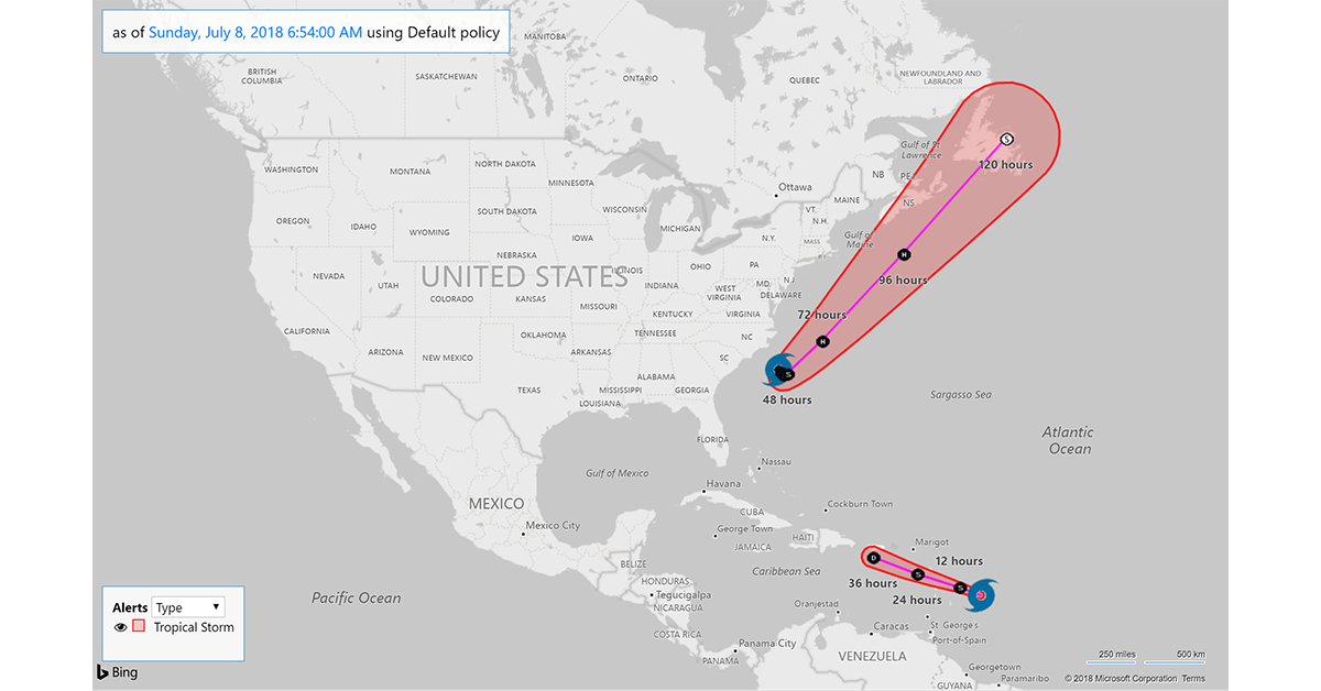 New Tropical Storm Forms as Beryl Heads Towards Puerto Rico