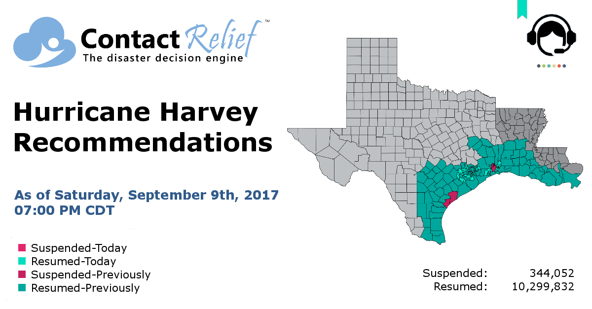 ContactRelief Hurricane Harvey Recommendations for Contact Centers