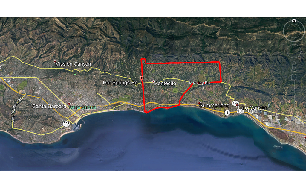 Public Exclusion Zone Declared in California Mudslides
