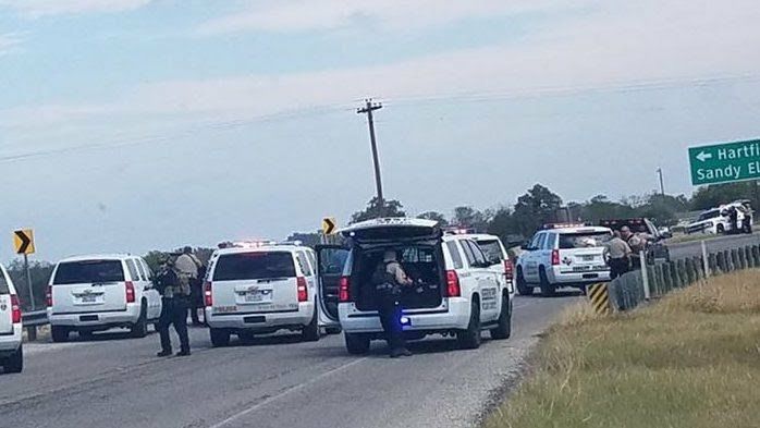 A photo of the area surrounding the First Baptist Church in Sutherland Springs, Texas is shown with multiple police vehicles and police officers arriving on scene.
		  over interior sections of Washington and Oregon
		  .