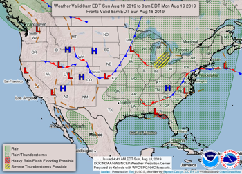 ContactRelief Daily Briefing for Sunday, August 18, 2019